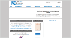 Desktop Screenshot of lawandsociety.org